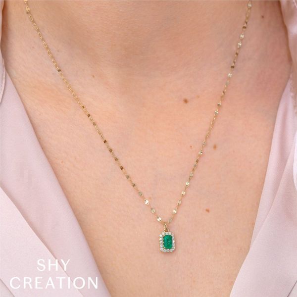 Halo Sparkle Chain Necklace Image 2 David Douglas Diamonds & Jewelry Marietta, GA