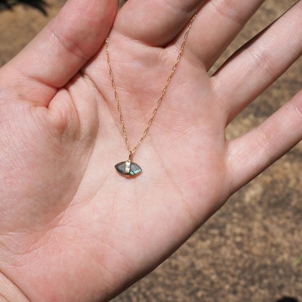 Handmade Floating Necklace Image 2 David Douglas Diamonds & Jewelry Marietta, GA