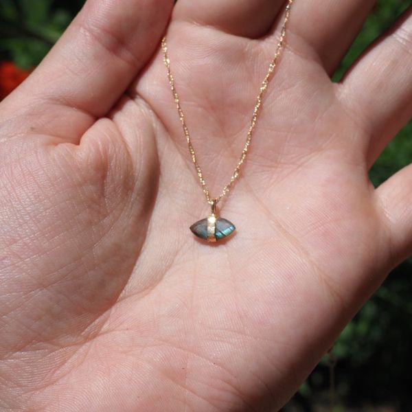 Handmade Floating Necklace Image 3 David Douglas Diamonds & Jewelry Marietta, GA