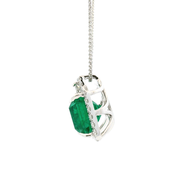 Modern Halo Necklace Image 2 David Douglas Diamonds & Jewelry Marietta, GA