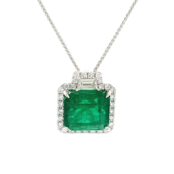 Modern Halo Necklace David Douglas Diamonds & Jewelry Marietta, GA