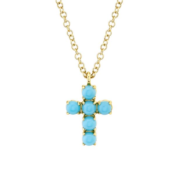 Turquoise Cross Necklace David Douglas Diamonds & Jewelry Marietta, GA