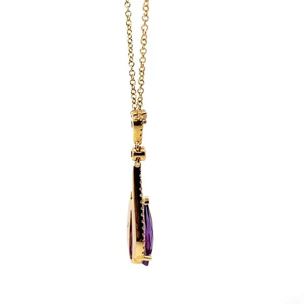 Elongated Drop Necklace