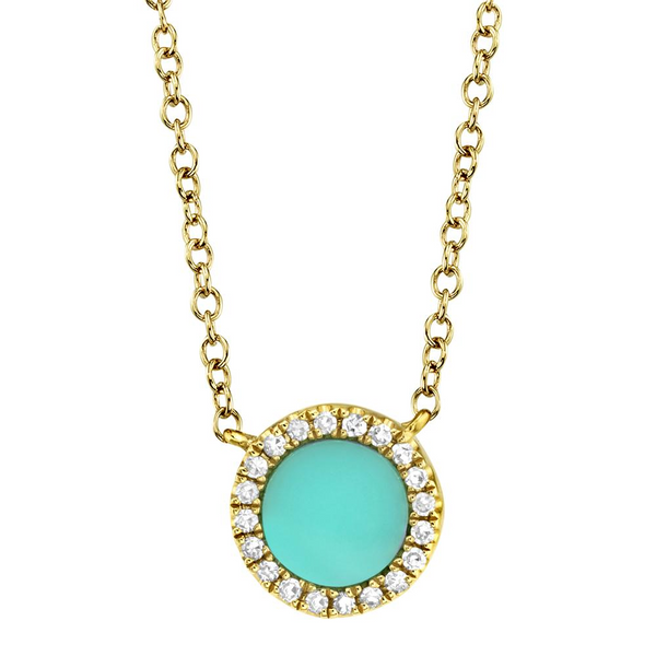 Halo Circle Necklace David Douglas Diamonds & Jewelry Marietta, GA