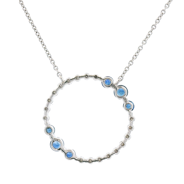 Classic Circle Necklace Image 4 David Douglas Diamonds & Jewelry Marietta, GA