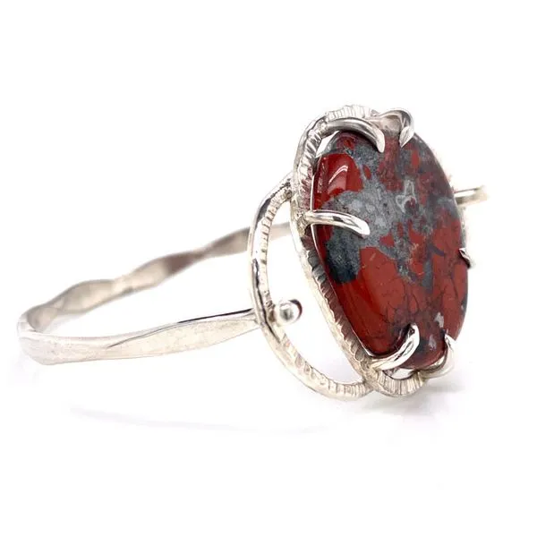 Silver Gemstone Bracelet