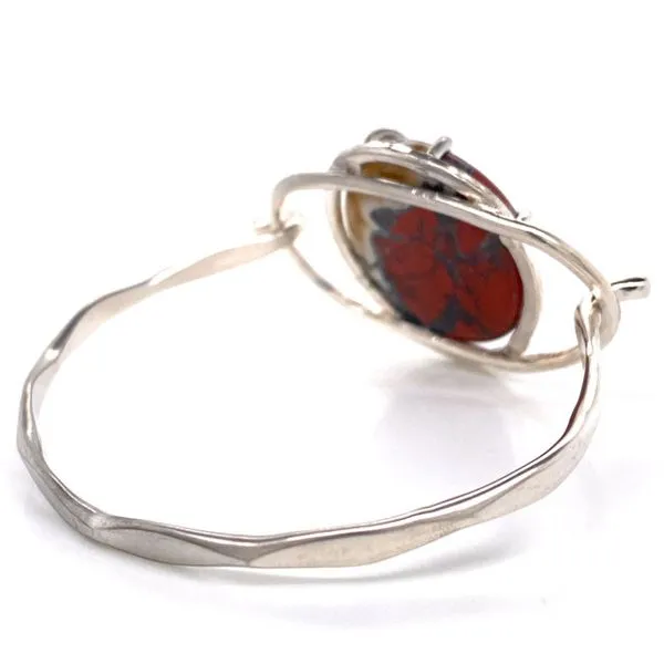 Silver Gemstone Bracelet