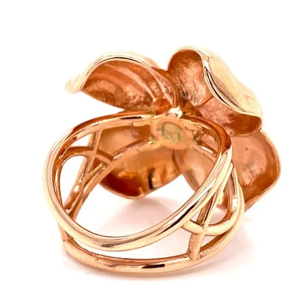 14k Pearl Flower Ring Image 4 David Douglas Diamonds & Jewelry Marietta, GA