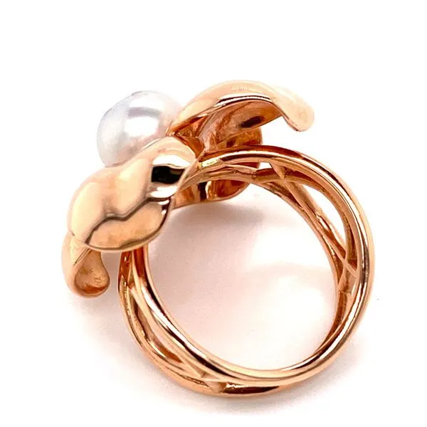 14k Pearl Flower Ring Image 5 David Douglas Diamonds & Jewelry Marietta, GA