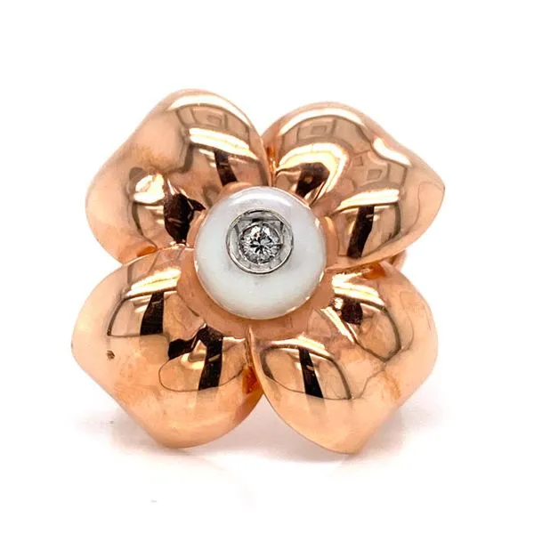 14k Pearl Flower Ring David Douglas Diamonds & Jewelry Marietta, GA