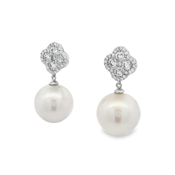 Clover Dangle Earrings Image 3 David Douglas Diamonds & Jewelry Marietta, GA