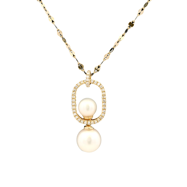 Oval Drop Necklace David Douglas Diamonds & Jewelry Marietta, GA