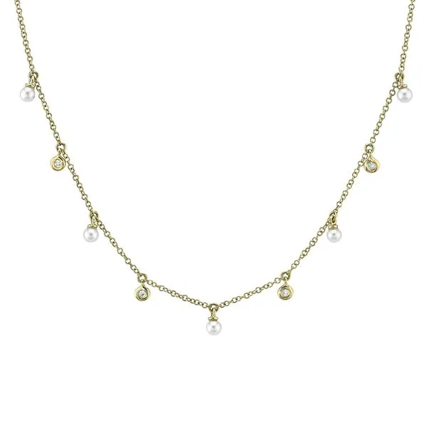 14k Multi Stone Necklace