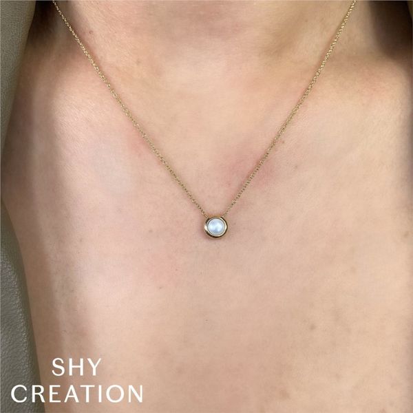 Classic Bezel Necklace Image 2 David Douglas Diamonds & Jewelry Marietta, GA