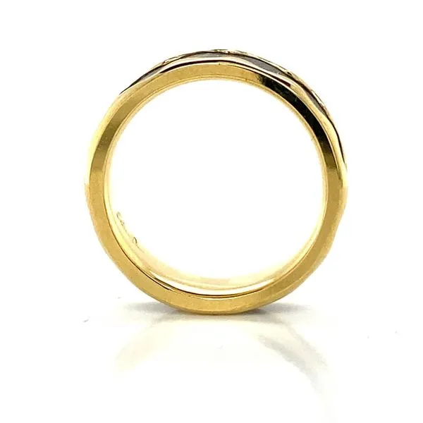 Arcturus Meteorite Wedding Band