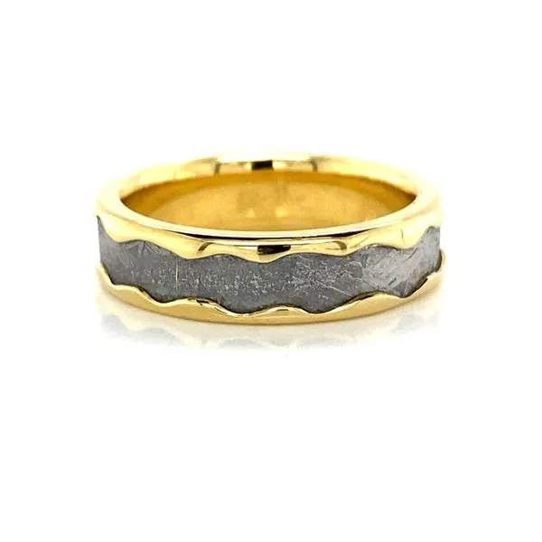 Arcturus Meteorite Wedding Band