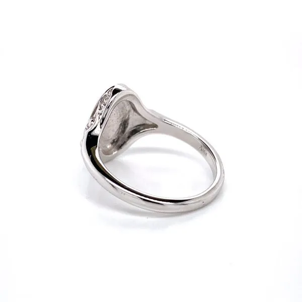 14k Hand Engraved Signet Ring thumb image 3