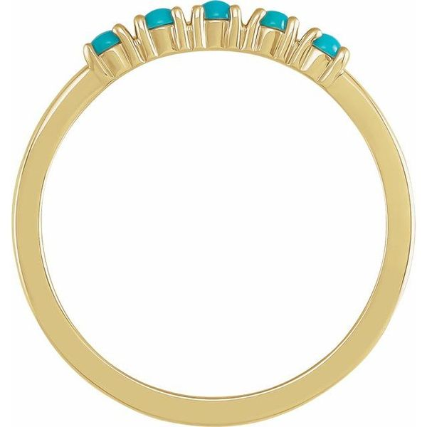 Turquoise Stackable Ring Image 2 David Douglas Diamonds & Jewelry Marietta, GA