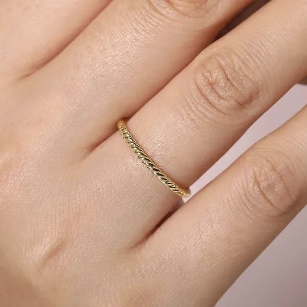 Twisted Rope Ring Image 4 David Douglas Diamonds & Jewelry Marietta, GA