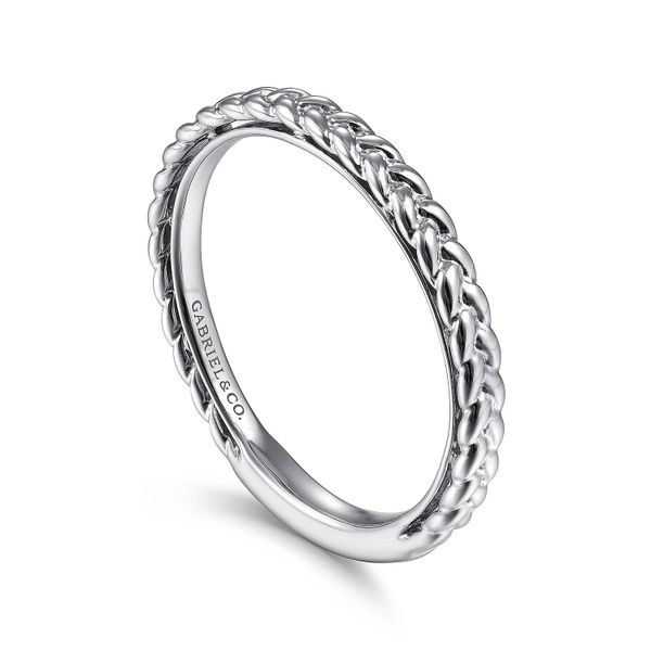 Braided Stackable Ring Image 3 David Douglas Diamonds & Jewelry Marietta, GA