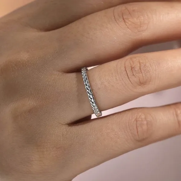 Braided Stackable Ring Image 4 David Douglas Diamonds & Jewelry Marietta, GA