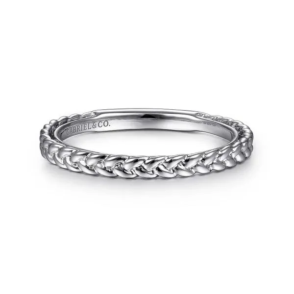 Braided Stackable Ring David Douglas Diamonds & Jewelry Marietta, GA