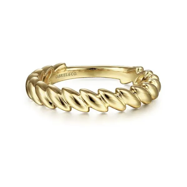 Tilted Leaf Ring David Douglas Diamonds & Jewelry Marietta, GA