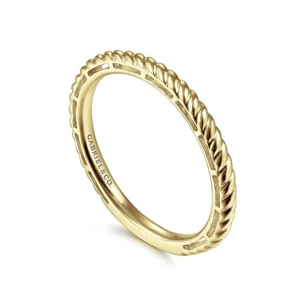 Twisted Rope Ring Image 3 David Douglas Diamonds & Jewelry Marietta, GA