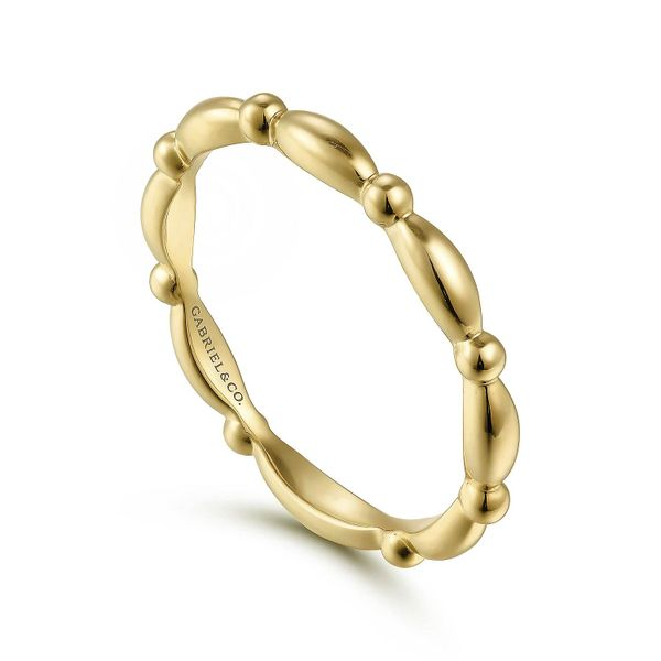 14k Bujukan Stackable Ring Image 3 David Douglas Diamonds & Jewelry Marietta, GA