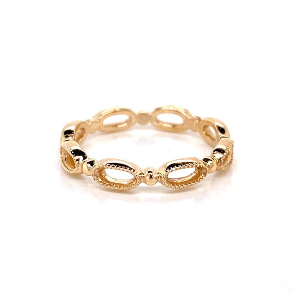 14k Yellow Gold Geometric Style Ring Image 2 David Douglas Diamonds & Jewelry Marietta, GA