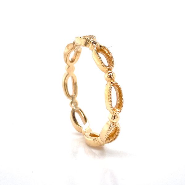 14k Yellow Gold Geometric Style Ring Image 3 David Douglas Diamonds & Jewelry Marietta, GA