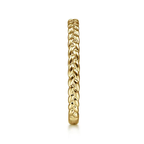 Braided Stacking Ring Image 3 David Douglas Diamonds & Jewelry Marietta, GA