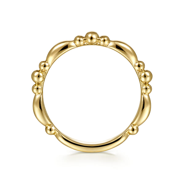 Gabriel Bar and Bead Ring Image 2 David Douglas Diamonds & Jewelry Marietta, GA