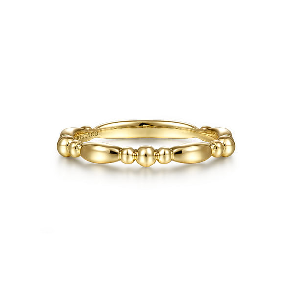 Gabriel Bar and Bead Ring David Douglas Diamonds & Jewelry Marietta, GA
