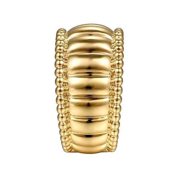 14k Bujukan Cigar Statement Ring Image 3 David Douglas Diamonds & Jewelry Marietta, GA