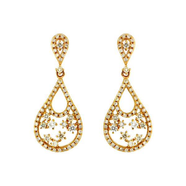 14k Tear Drop Earrings David Douglas Diamonds & Jewelry Marietta, GA