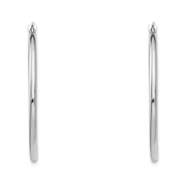14k Hoop Earrings | 35mm Image 2 David Douglas Diamonds & Jewelry Marietta, GA