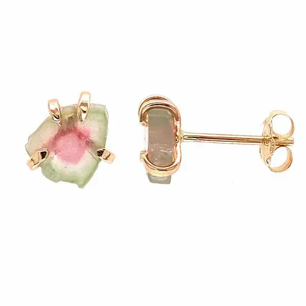 14k Gemstone Slice Earrings David Douglas Diamonds & Jewelry Marietta, GA