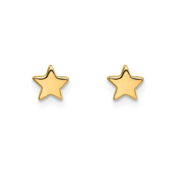 14k Star Stud Earrings Image 2 David Douglas Diamonds & Jewelry Marietta, GA