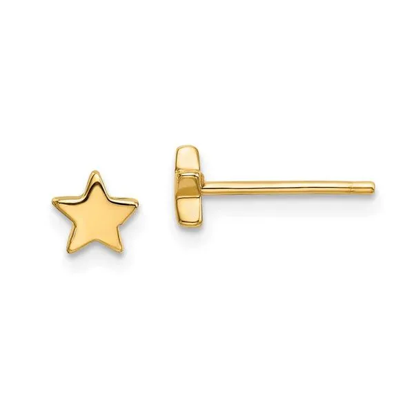 14k Star Stud Earrings David Douglas Diamonds & Jewelry Marietta, GA