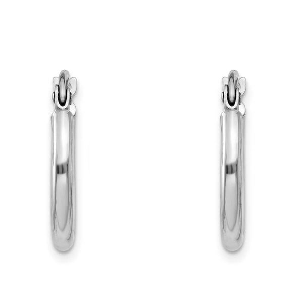 14k Hoop Earrings | 15mm Image 2 David Douglas Diamonds & Jewelry Marietta, GA