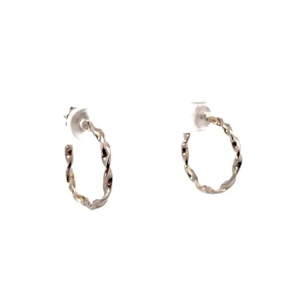 14k Twisted Hoop Earrings similar item image