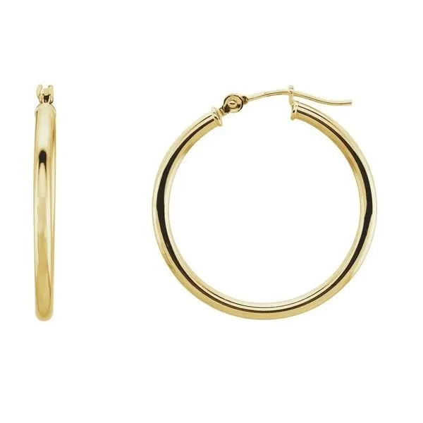 Classic Hoop Earrings | 25mm similar item image