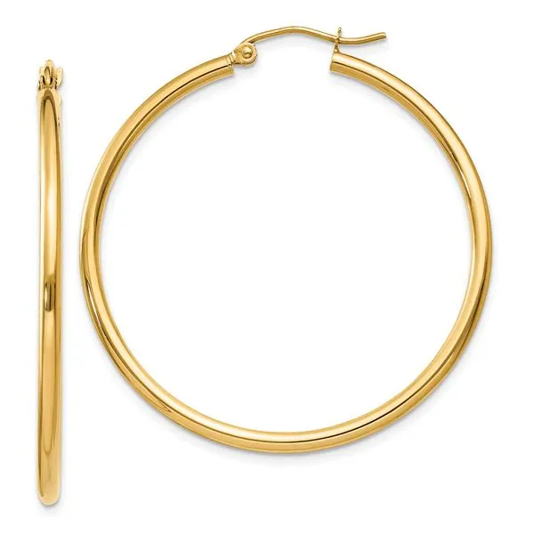 Classic Hoop Earrings | 40mm