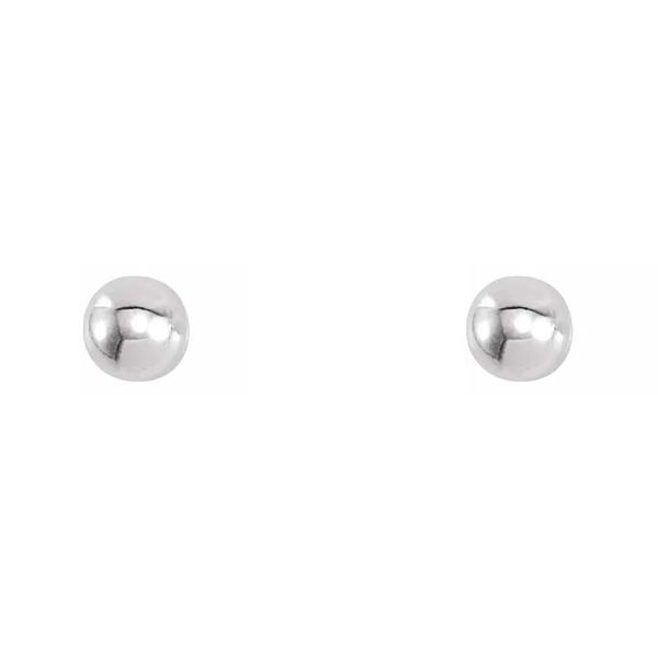14k Ball Earrings | 6mm Image 2 David Douglas Diamonds & Jewelry Marietta, GA