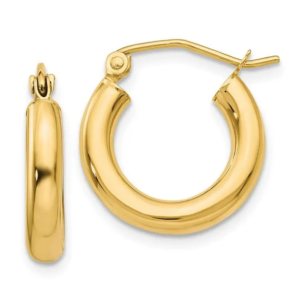 Classic Hoop Earrings | 15mm