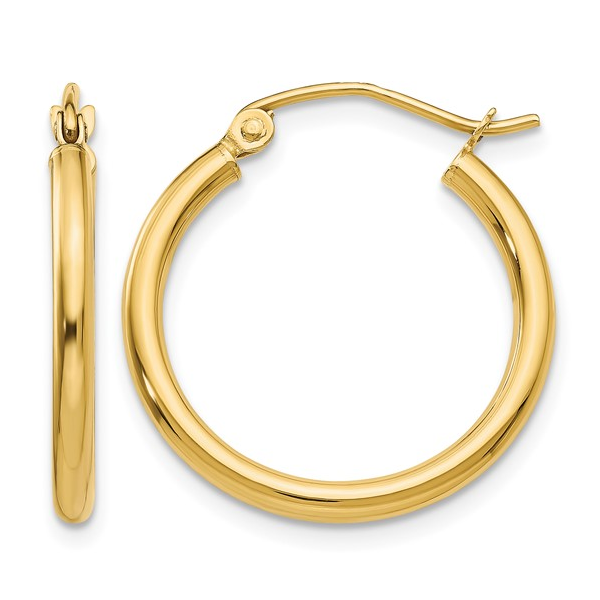 Classic Hoop Earrings | 20mm David Douglas Diamonds & Jewelry Marietta, GA