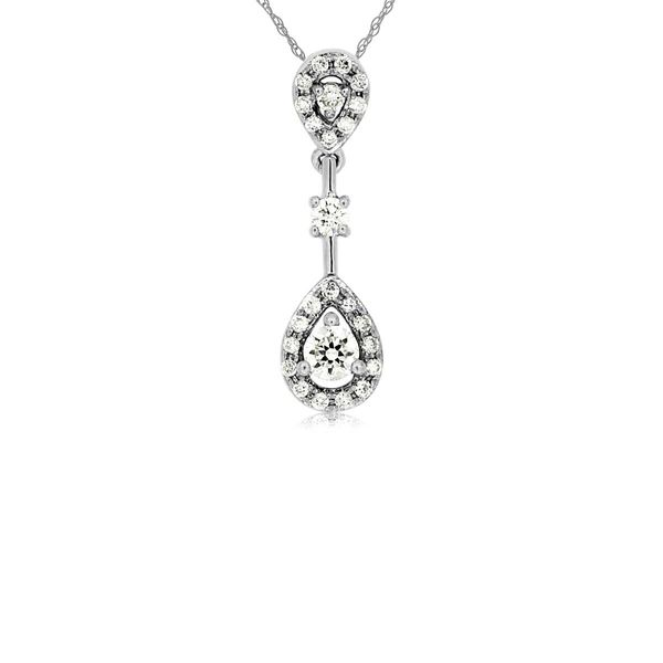 14k Diamond Drop Necklace David Douglas Diamonds & Jewelry Marietta, GA