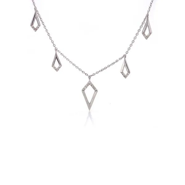 14k Geometric Style Necklace Image 2 David Douglas Diamonds & Jewelry Marietta, GA