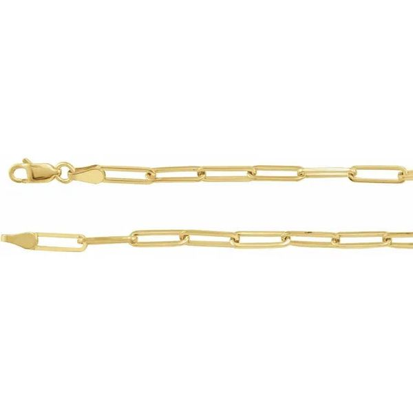 Elongated Link Necklace Image 2 David Douglas Diamonds & Jewelry Marietta, GA